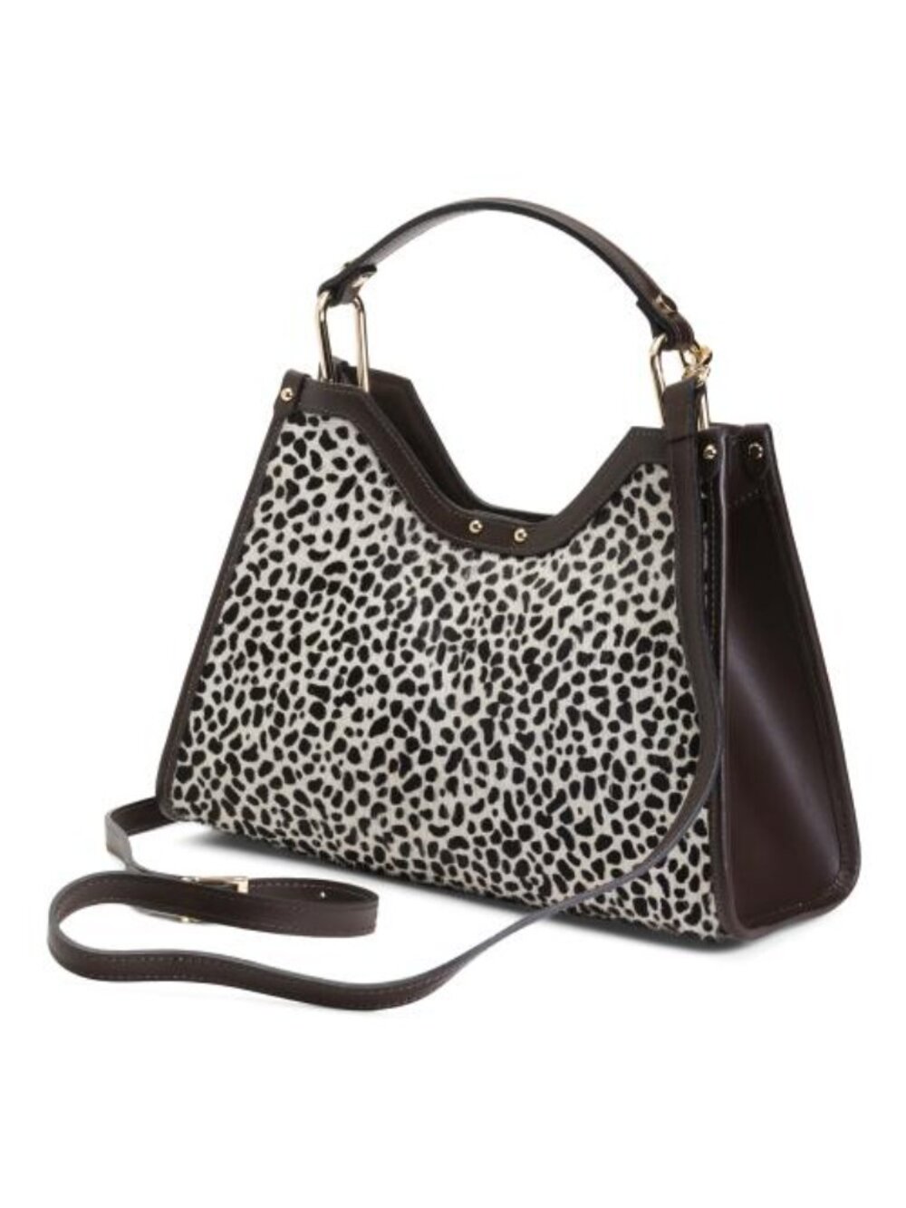 CHEVAL Made In Italy Leather Structured Satchel - Picture 4 of 5